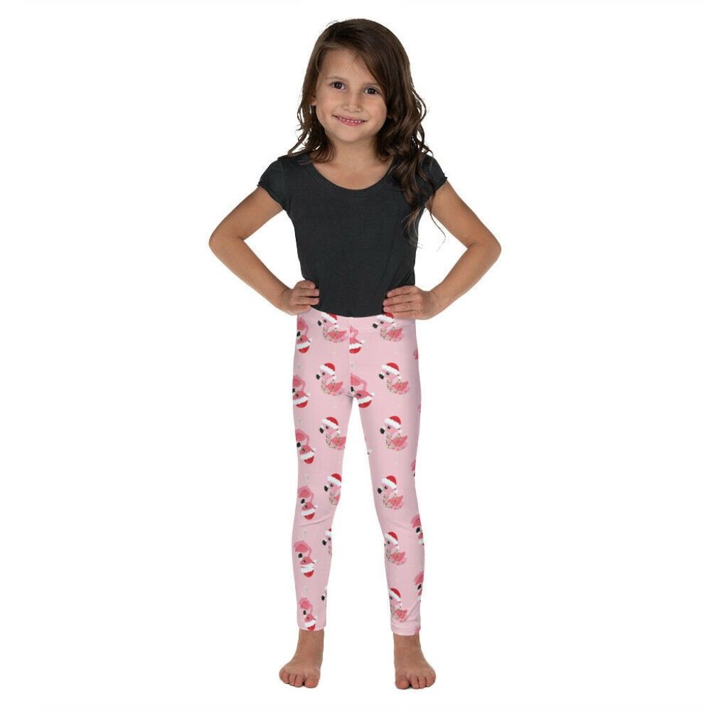 Pink Flamingo Christmas Holiday Tween Kid's